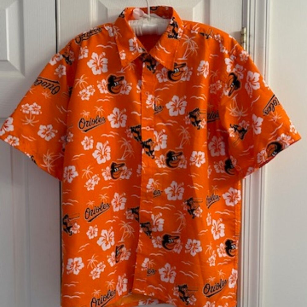 Orioles hawaiian shirt - Mens Medium